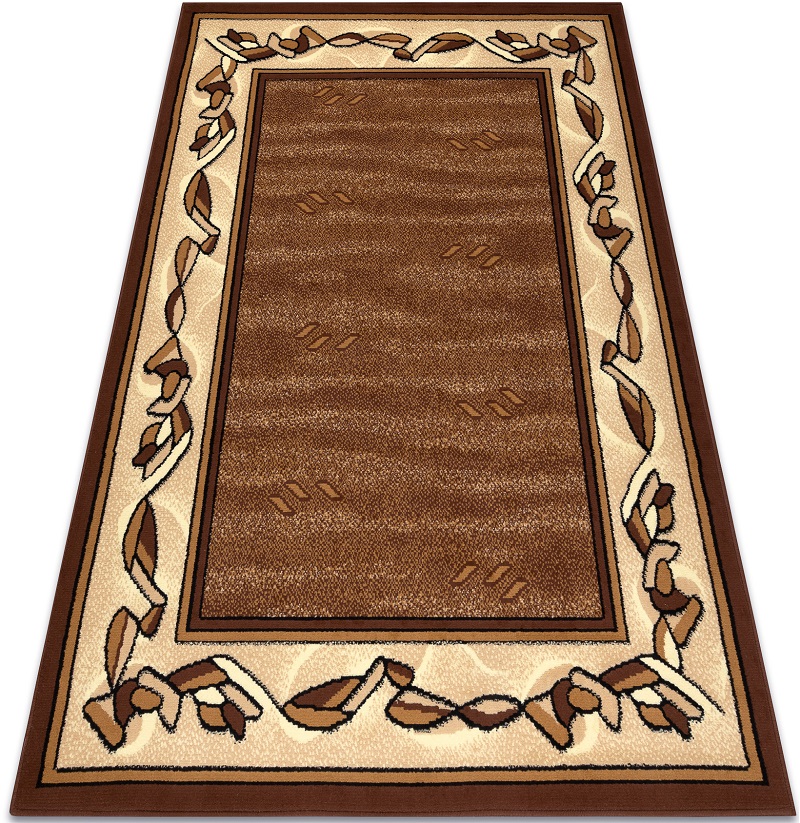 Kusový koberec BCF F25 hnědý